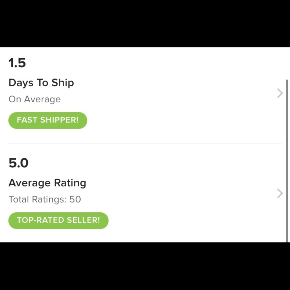 Top-rated Seller & Fast Shipper❤️